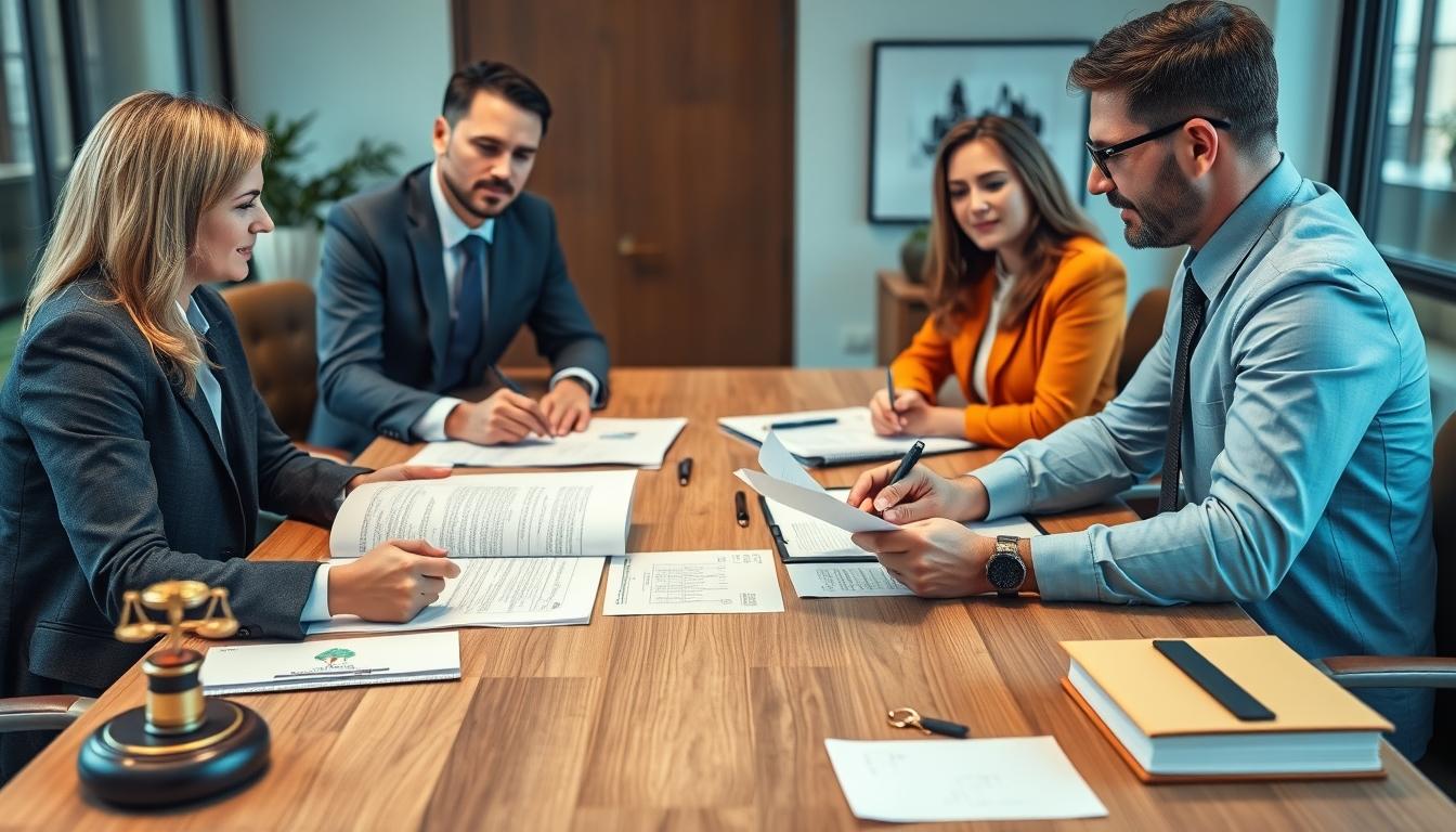 Business contract documents